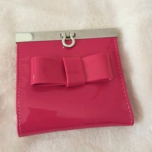 Small Fuschia Bifold Wallet